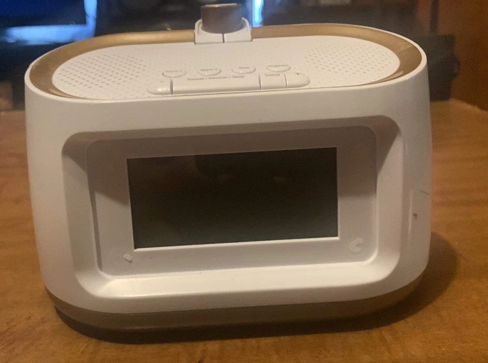 Sharp Projection Alarm Clock SPC585 Soothing Nature Sleep Sounds - Image 2 of 4