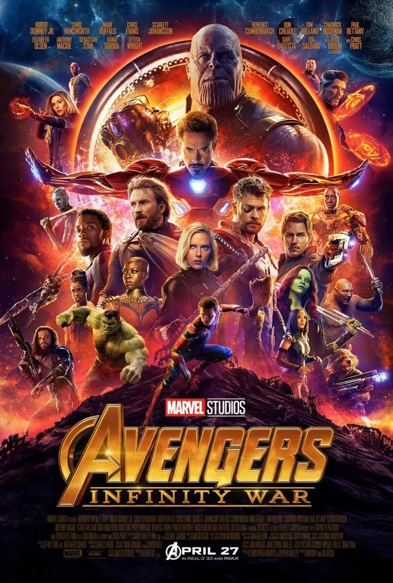 Marvel Avengers Endgame Movie Premium POSTER MADE IN USA - CIN026