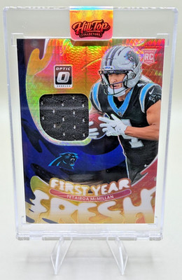 2025 Donruss Optic Tetairoa McMillan #FYFBH-TMN First Year Fresh Rookie Patch