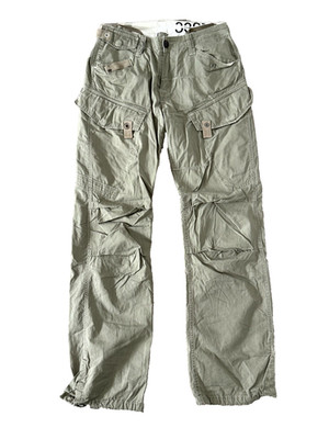 G-STAR RAW BLAN PANT Cargo GrÖße W32 L34 L Hose GSTAR STRAIGHT Olive Khaki