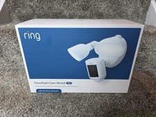 Ring Floodlight Cam Wired Pro with Bird  s Eye View  3D Motion Detection