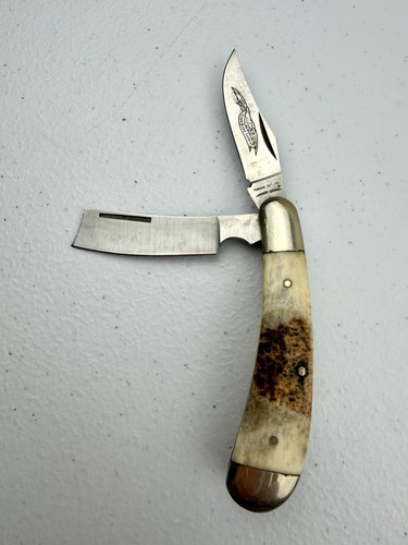 Vintage Parker Cutlery Company Small Two Blade Sow Belly Knife