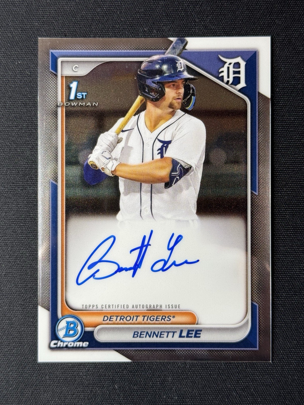 2024 Bowman Chrome Bennett Lee Auto 1st #CPA-BL Tigers