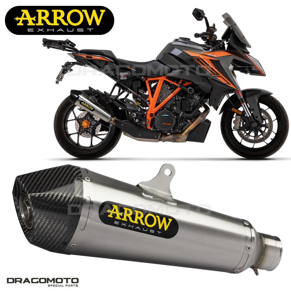 Silencieux ARROW Nichrom CC X-KONE haut de gamme pour KTM 1290 Superduke GT