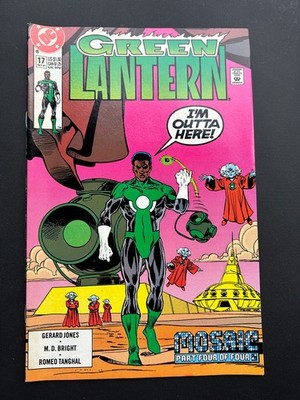 1991 DC Comics Green Lantern #17 $5.25 Ship Unlimited $1 Comics