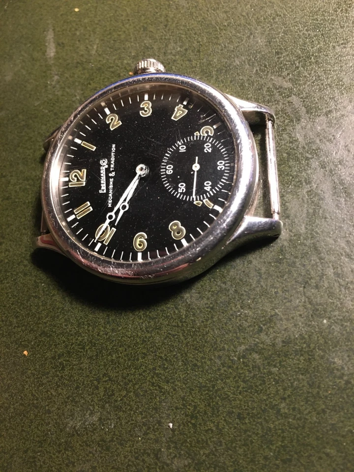 Reloj mecánico de acero Eberhard Traversetolo 42 mm para reparación - Imagen 4 de 4