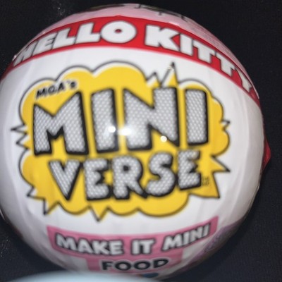 Mini Verse Make it Mini FOOD SANRIO Hello Kitty Series 1, Easter Basket Ready