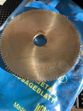 Werk&ouml; HSS Kreiss&auml;geblatt 125x3,0x100 Lt Scheibenfr&auml;ser f&uuml;r Metall DDR