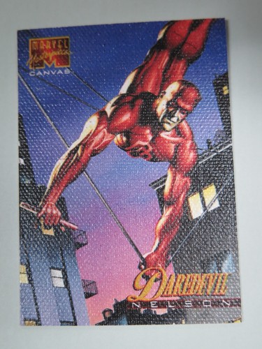 Tarjeta de lienzo Daredevil 1995 Marvel Masterpieces serie 4 #5 de 22