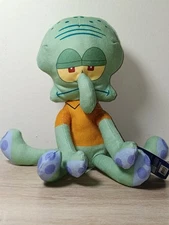 *FREE SHIP* 10" SQUIDWARD SpongeBob SquarePants Plush Nickelodeon Cartoon