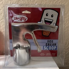 Thrifty The Original Old Time Ice Cream Scoop Scooper Stainless Steel  BRAND NEW