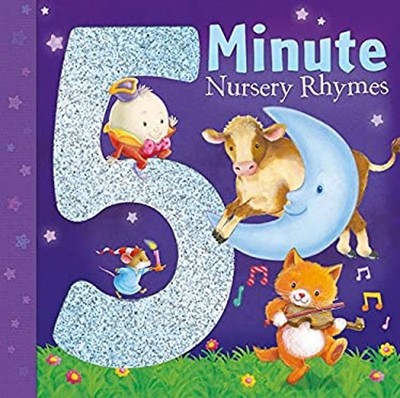5 Minute Nursery Rhymes Hardcover Tiger Tales Staff