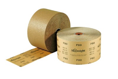 Sunmight Gold 2 3/4 in. x 25 yd PSA Sheet Roll 80 Grit (Each)