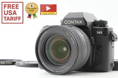 All Works [Top MINT] Contax N1 35mm Film Camera 24-85mm f3.5-4.5 Lens From JAPAN