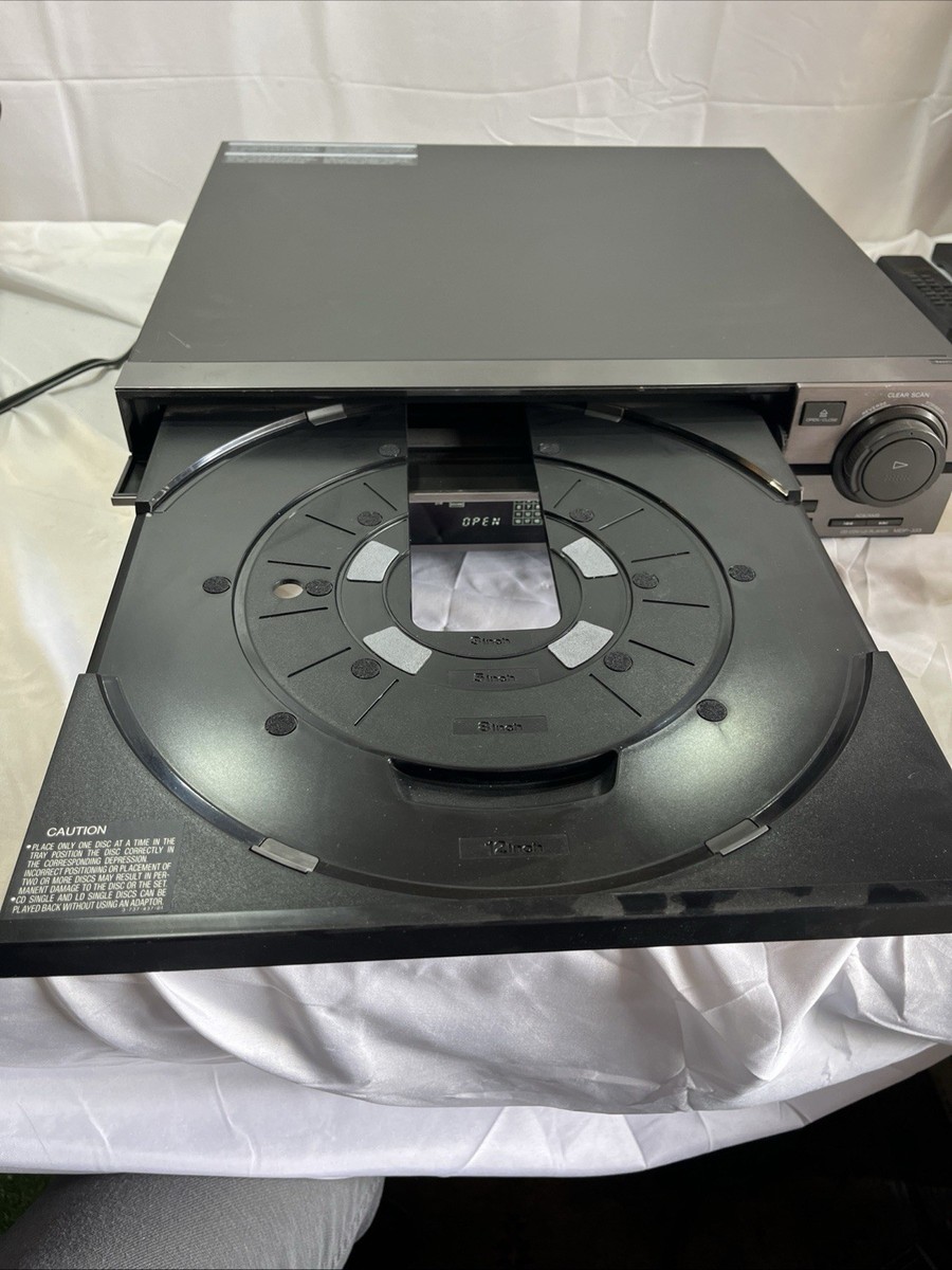 Sony MDP-333 LaserDisc LD CD CVD Multi Disc Player Parts / Repair