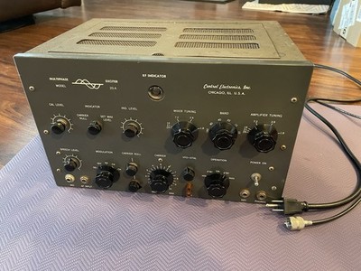 Central Electronics 20A HF SSB Transmitter, Fine Operating, UNTIL  5/25 $425
