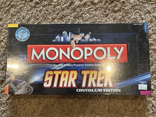Star Trek Continuum Edition Monopoly Special Tokens Hasbro Board Game *See Descr