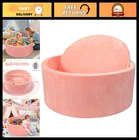 Soft Foam Baby Ball Pit - 35.4"x11.8" Round Playpen for Toddlers, Indoor/Outdoor