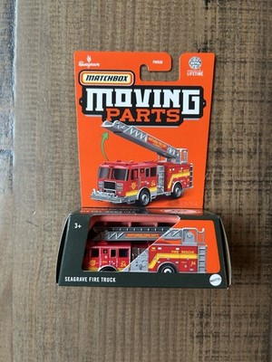 NEW 2024 Matchbox Moving Parts Red SEAGRAVE FIRE TRUCK Rescue