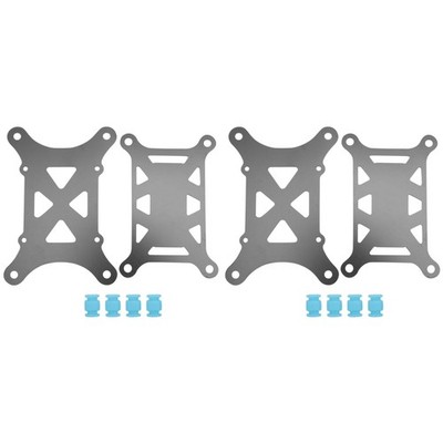 2X -Vibrations-Dämpfungsplattenhalterung Aus Glasfaserplatte für RC Pixhawk2606