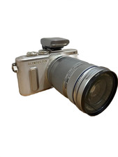 OLYMPUS PEN E-PL8 white W/Lens Kit Tested Used From Japan