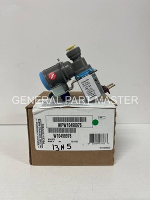 Genuine OEM Whirlpool Valve W10498976