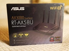 NEW - ASUS RT-AX58U AX3000 Dual Band WiFi 6 802.11ax Gigabit Router - SEALED