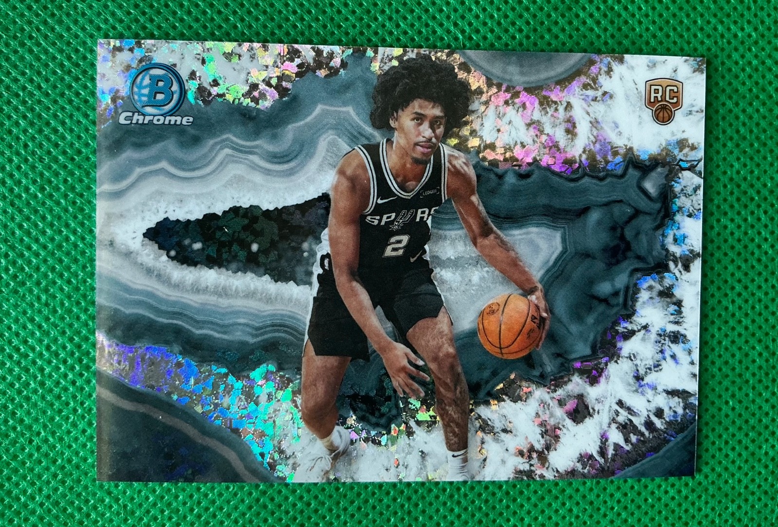 Dylan Harper 2025-26 Bowman Chrome Rc Crystalized SSP Case Hit