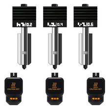3-Pack Upgraded 0.2MM 0.4MM 0.6MM Hotend Kit for Bambu Lab P2S/H2D/H2S/H2C, Extr