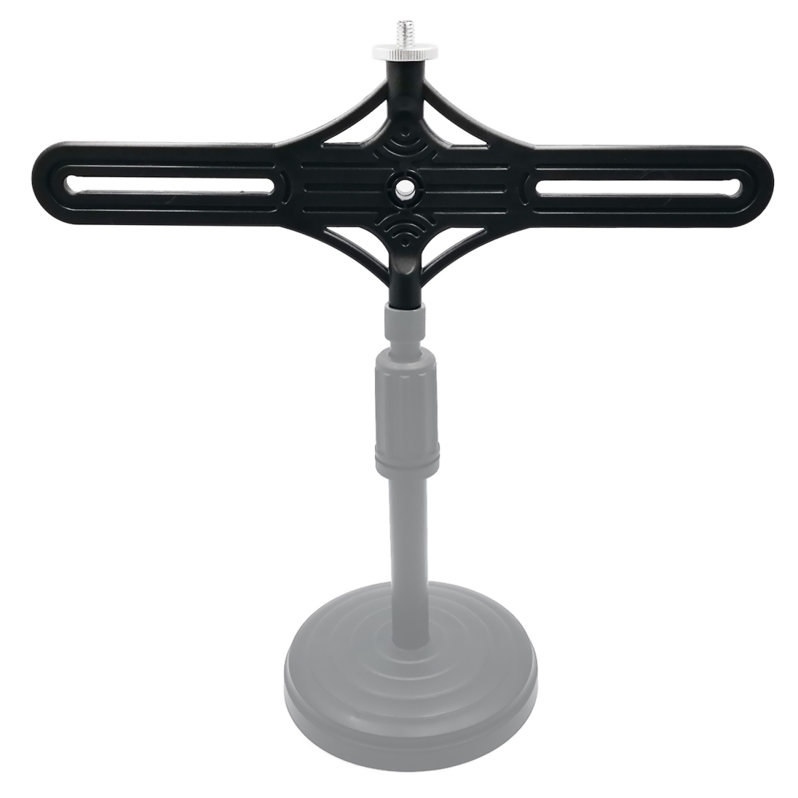 360° Rotation Universal Smartphone Dual Phone Bracket Horizontal Holder Adapter