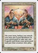 MTG Loyal Retainers PTK English NM