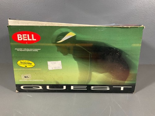 Bell Quest Bicycle Cycling Helmet with Scotchlite Reflective Cover Size M/L - Picture 19 of 24