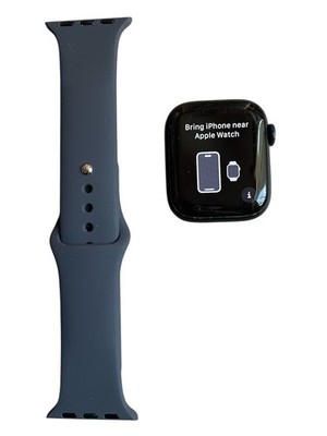 Apple Watch Series 7 41mm 32GB A2475 Aluminum Midnight Sport Band Cell + GPS