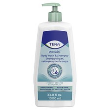 TENA ProSkin Shampoo Body Wash Unscented 33.8 oz. 64343 8 per Case