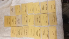 21 Edmund Scientific Plano Lens Concave, Meniscus Negative and Negative Lens