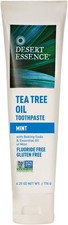 Desert Essence Tea Tree Oil Toothpaste, Mint Flavor, 6.25 oz 176 g