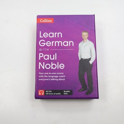 Collins Learn German with Paul Noble 12 CD DVD Booklet Complete Language Course