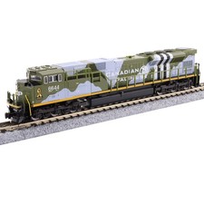 Kato 176-8540 EMD SD70ACu Canadian Pacific Military 6644 Locomotive N Scale