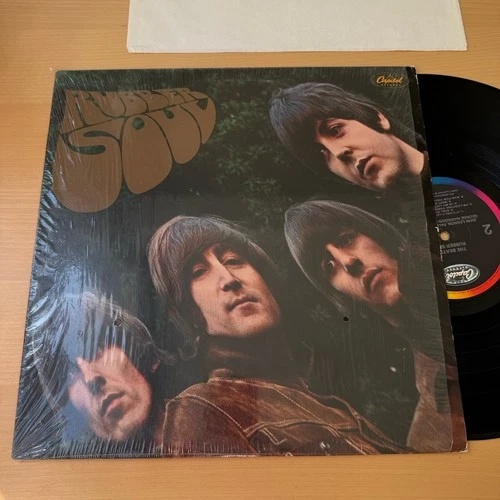 THE BEATLES RUBBER SOUL Vintgae WINCHESTER PRESS LP IN SHRINK VG++
