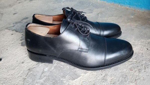 Men Bexley Heels Black Leather 43