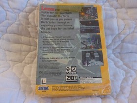 SEGA GENESIS 32X STAR WARS ARCADE VIDEO GAME BOX IN SHRINK + HANG TAB + MANUAL