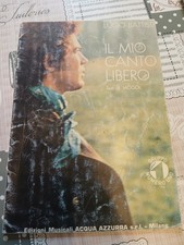 SPARTITO MUSICALE LUCIO BATTISTI IL MIO CANTO LIBERO ALBUM COMPLETO MUSICA TESTI