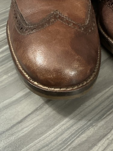 Cole Haan Liam Chukka II Botas Cuero Marrón Punta de Ala Tobillo C11053 Para Hombre EE. UU. 8,5 M - Imagen 18 de 22