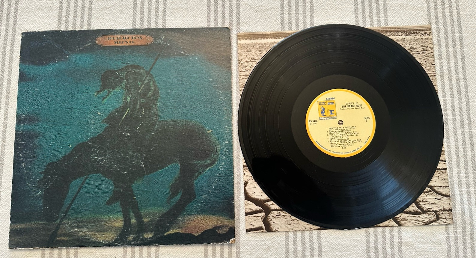 US盤 BEACH BOYS/SURF'S UP/REPRISE LPレコード The Beach Boys: Surf's Up LP Vinyl US Reprise 1971 OG Insert