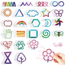 120PCS Breath Anxiety Sensory Stickers for Kids Adults Anti Stress Tactile Ro...