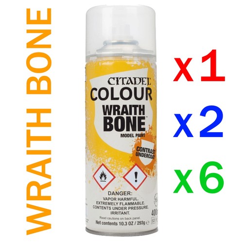 Citadel WRAITHBONE Spray Warhammer 40K Primer Layer Paint AoS Games Workshop