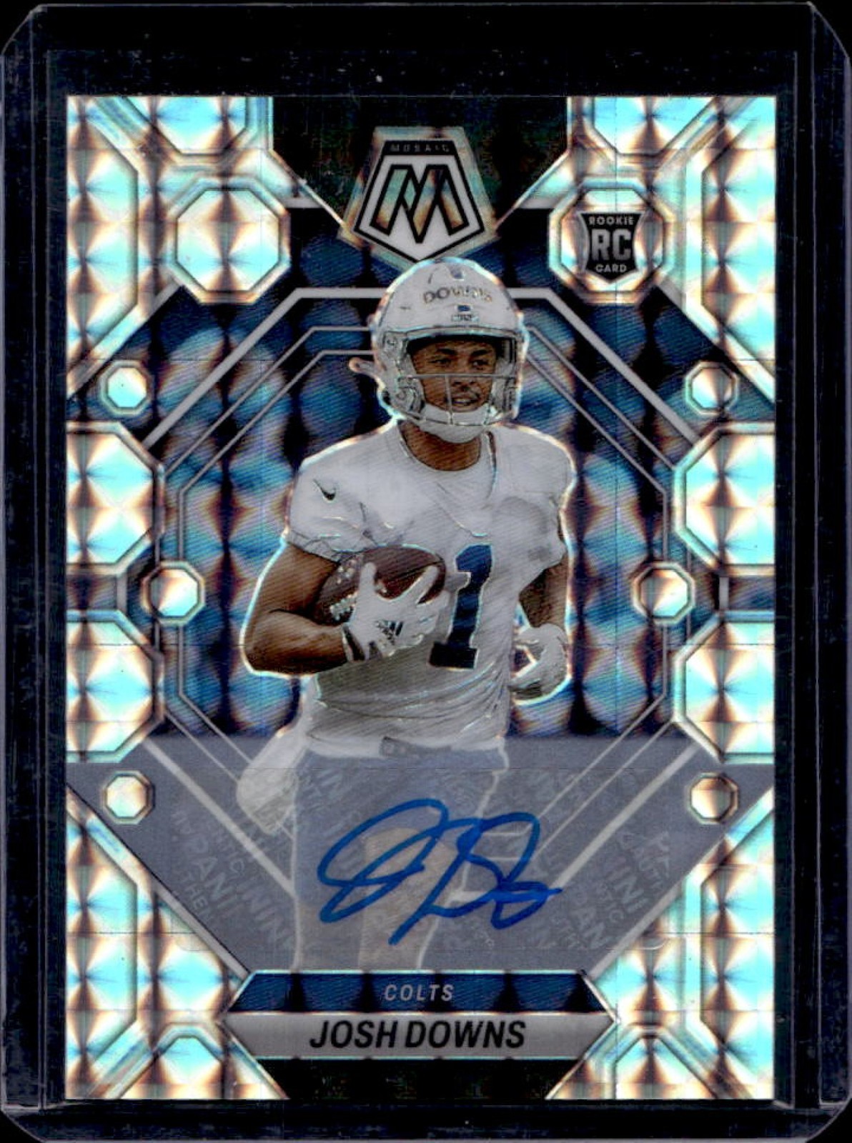 2023 Mosaic Josh Downs Rookie Auto Rookie #339 Colts