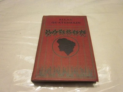 Allan Quatermain H. Rider Haggard 1887  Fiction  antique book