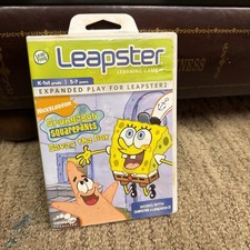 Leap Frog LEAPSTER LEAPSTER2 Game SPONGEBOB SQUAREPANTS SAVES THE DAY LEAPFROG