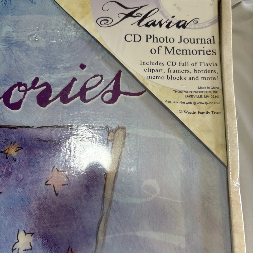 FLAVIA WEEDN Family CD Photo Journal of Memories New and Unused - Image 2 of 4